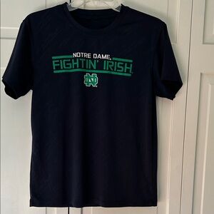 Notre Dame Fighting Irish Men's Small Navy Blue T-Shirt